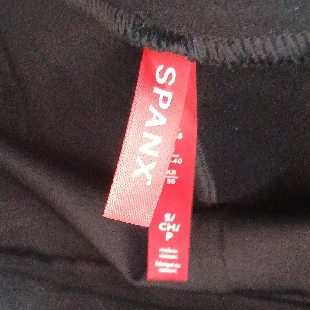 SPANX Black Wide Leg Pants - Picture 2 of 5